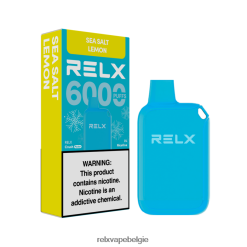 RELX Crush Pocket 6000 ijskoud | T04BBP11 ‎RELX Flavor Best Seller zeezout citroen