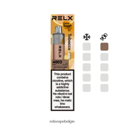 RELX MagicGo 4000 wegwerpdamp | T04BBP2 ‎RELX Brussels tabak (goud)