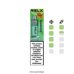 RELX MagicGo 4000 wegwerpdamp | T04BBP3 ‎RELX Vape Antwerpen groene munt