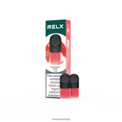 RELX peul - RELX Vape Pods aardbei barstte 88XHH34