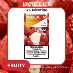 RELX pod pro 2 - 3 pods - RELX Brussels lychee-ijs 88XHH103