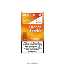 RELX pod pro 2 - 3 pods - RELX Discount oranje schittering 88XHH99